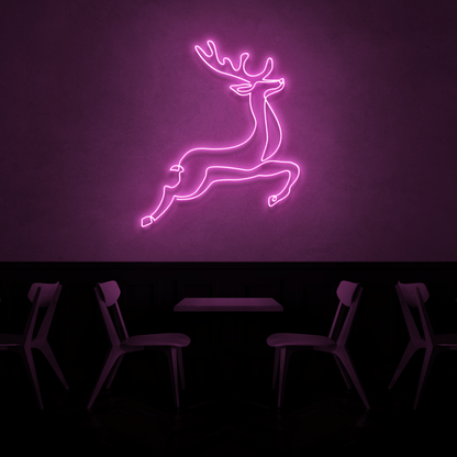 The Neon Lab Rudolph Reindeer Christmas Neon! ❄️❄️❄️