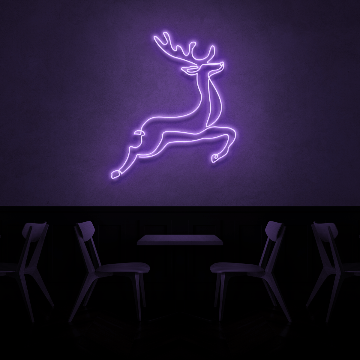 The Neon Lab Rudolph Reindeer Christmas Neon! ❄️❄️❄️