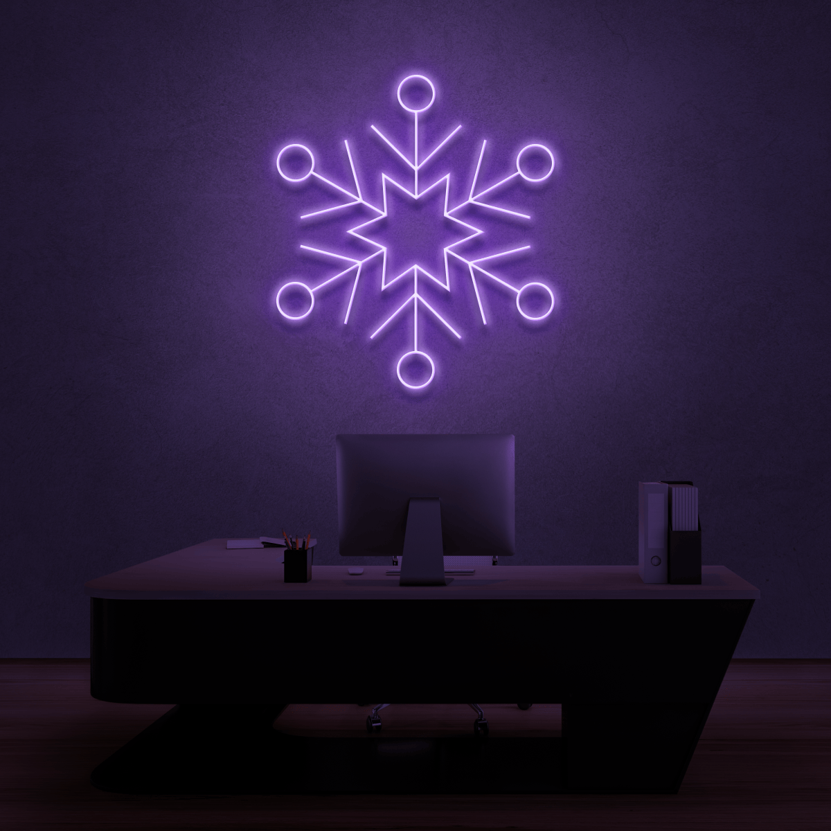 The Neon Lab Snowflake Christmas Neon! ❄️❄️❄️