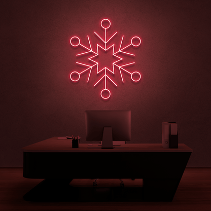 The Neon Lab Snowflake Christmas Neon! ❄️❄️❄️