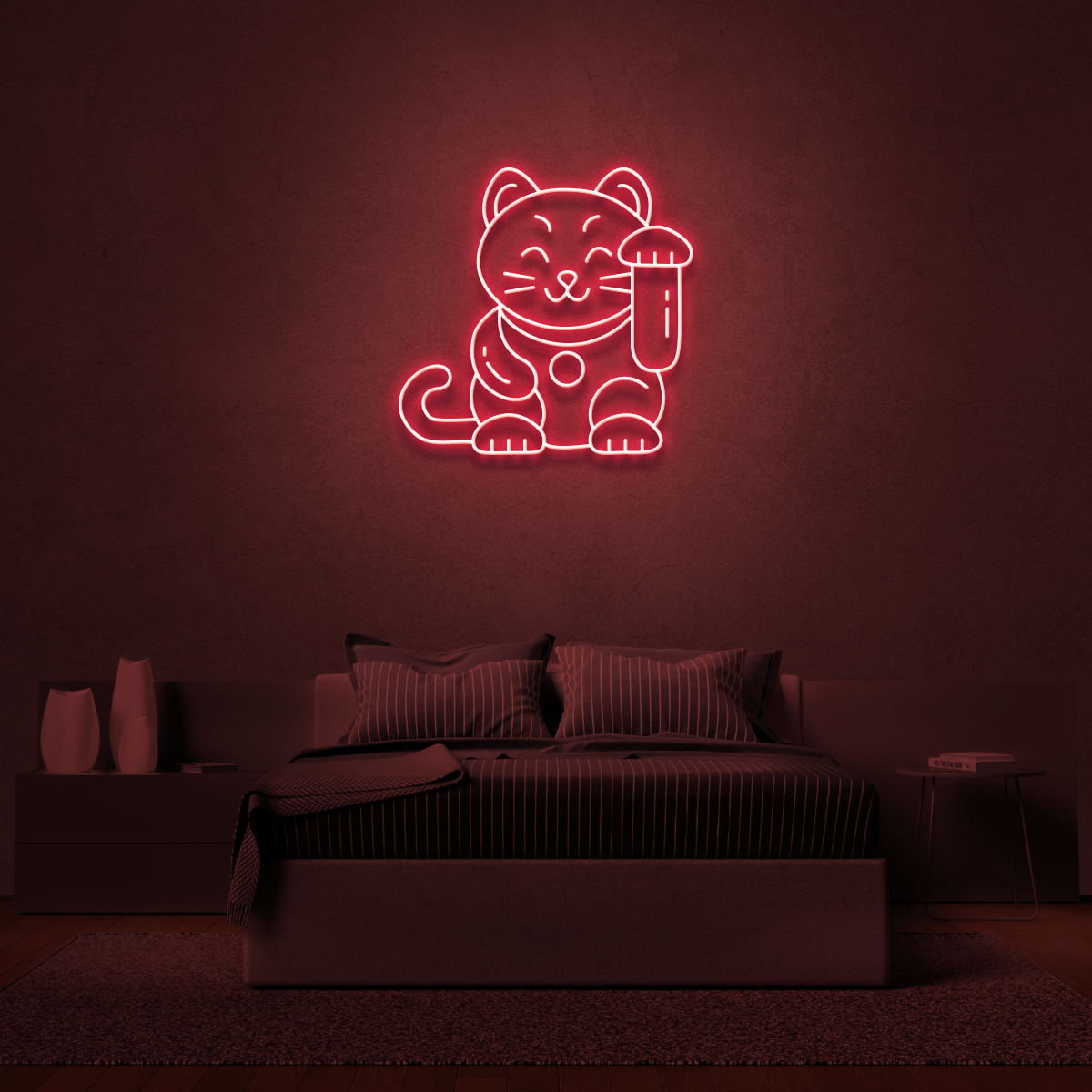 The Neon Lab Lucky cat