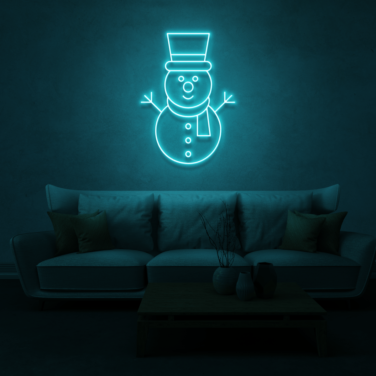 The Neon Lab Frosty the Snowman Christmas Neon! ❄️❄️❄️