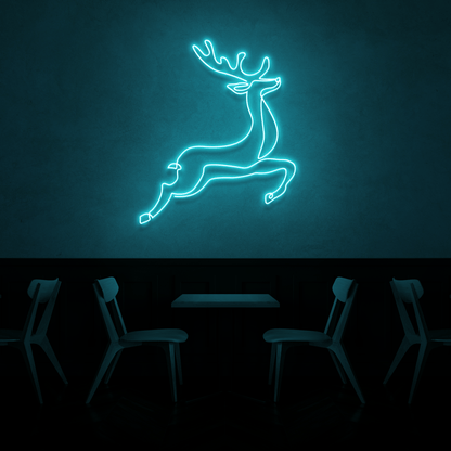 The Neon Lab Rudolph Reindeer Christmas Neon! ❄️❄️❄️