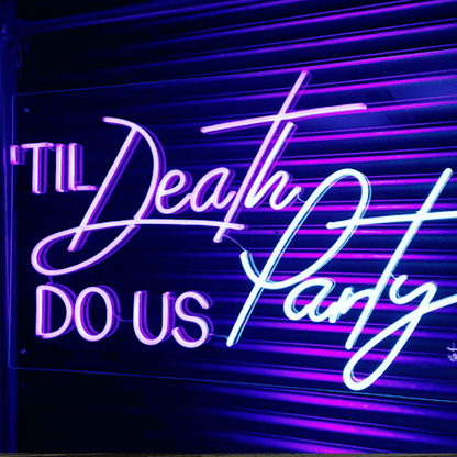 The Neon Lab 'Til Death do us Party!