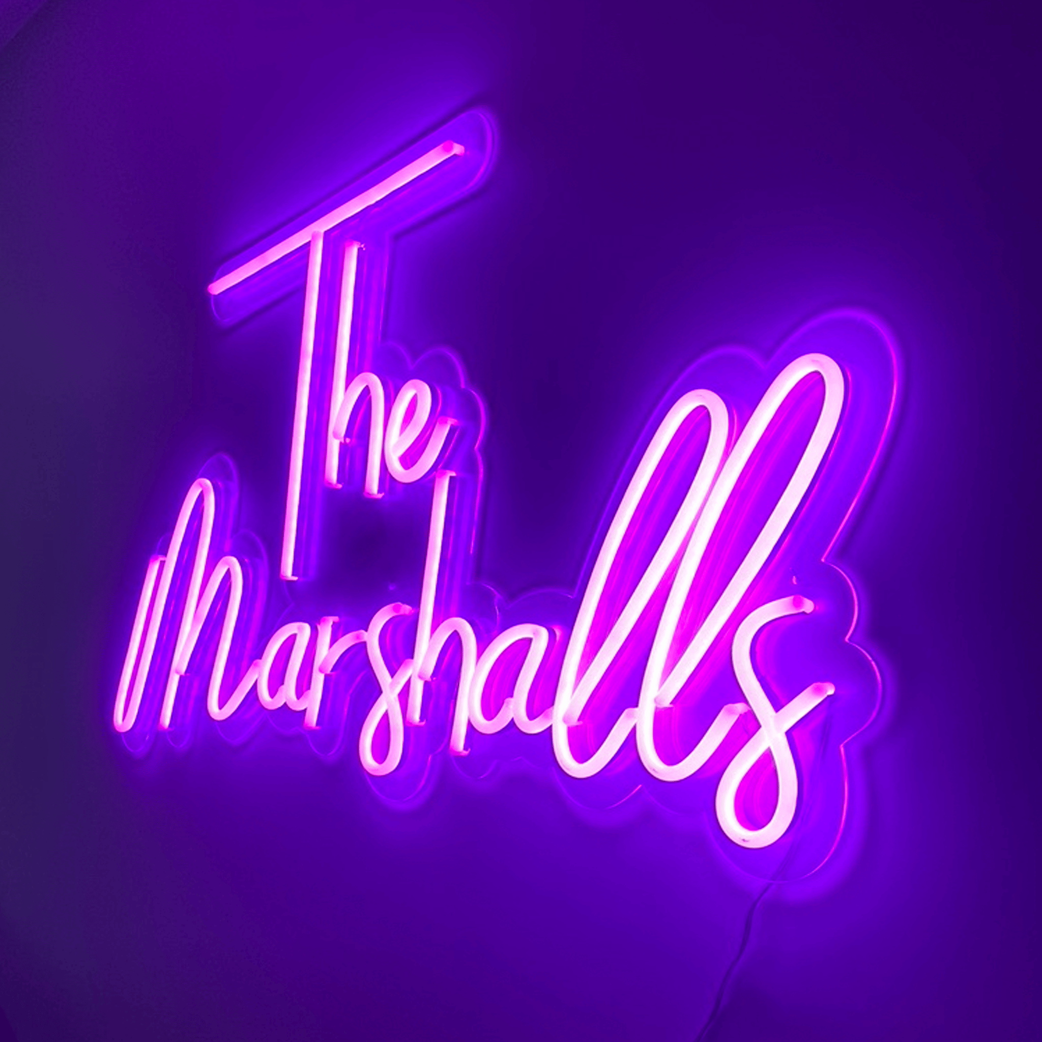 The Neon Lab The [Surname] Sign!