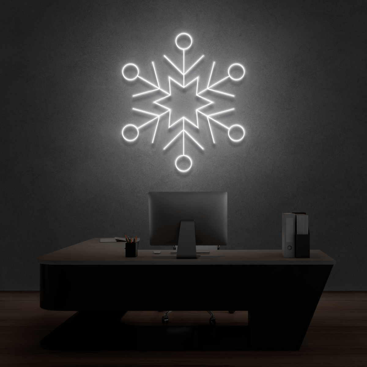 The Neon Lab Snowflake Christmas Neon! ❄️❄️❄️