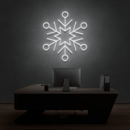 The Neon Lab Snowflake Christmas Neon! ❄️❄️❄️