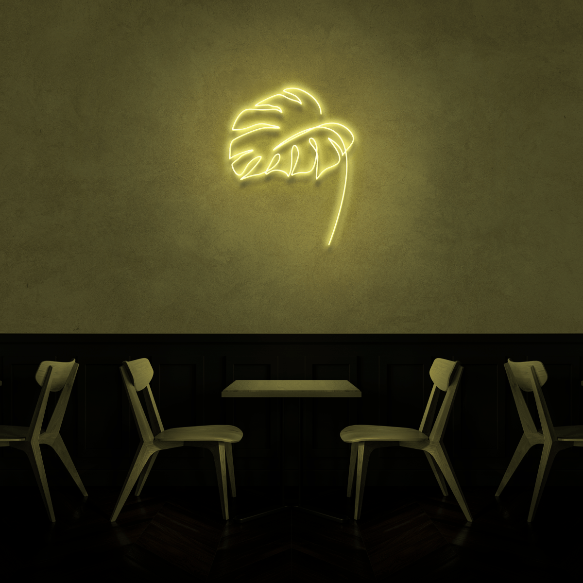 The Neon Lab Leafy side