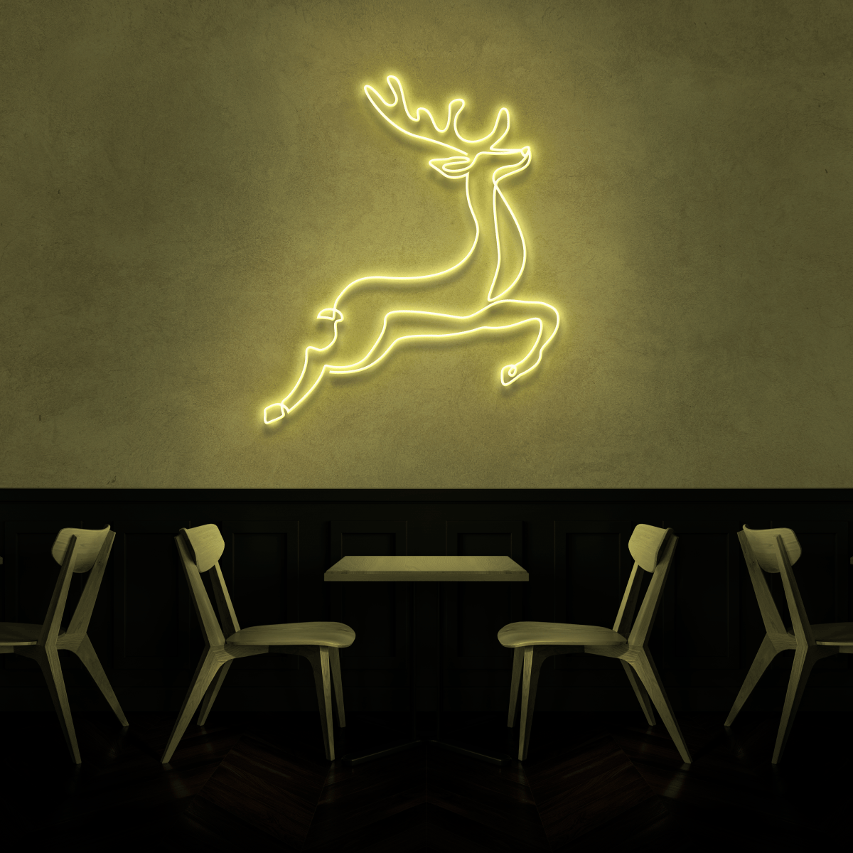 The Neon Lab Rudolph Reindeer Christmas Neon! ❄️❄️❄️