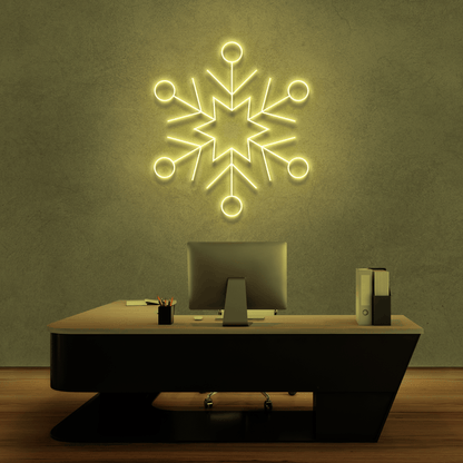 The Neon Lab Snowflake Christmas Neon! ❄️❄️❄️